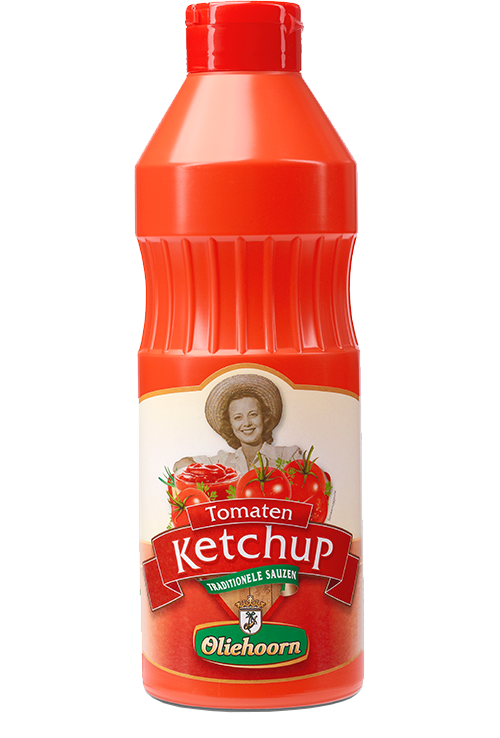 Oliehoorn_900ml_Tomatenketchup