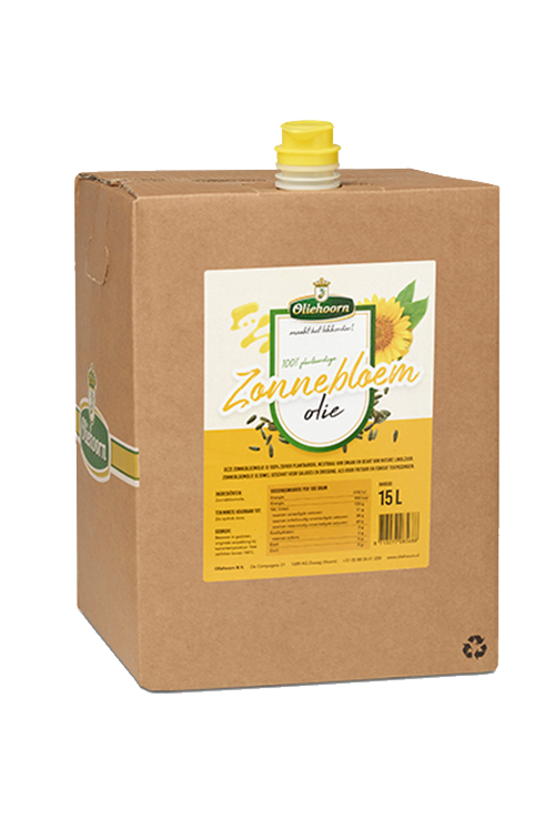 Oliehoorn_olie_Zonnebloemolie